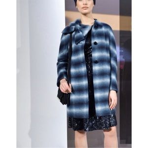 Kate Spade Plaid Dorothy Coat, Size 6